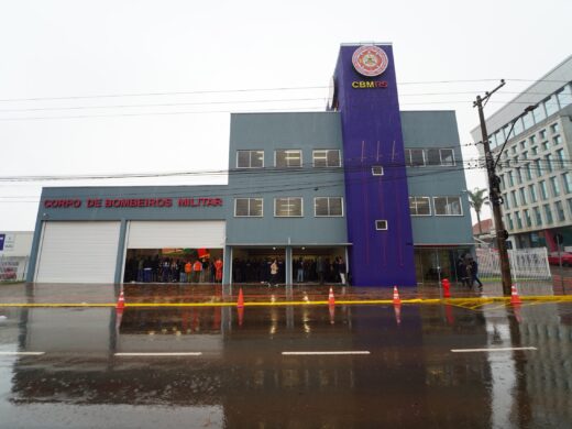 Passo Fundo inaugura novo quartel do Corpo de Bombeiros no bairro Petrópolis