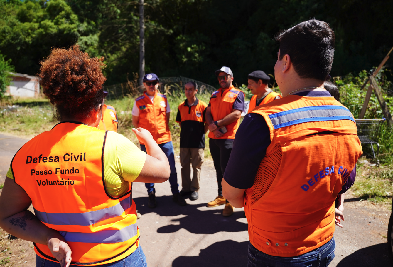 Defesa Civil realiza nova etapa prática da capacitação em mapeamento de áreas de risco