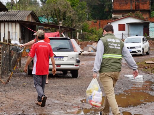 Prefeitura mobiliza força-tarefa para atender áreas atingidas após maior volume de chuva da história recente de Passo Fundo