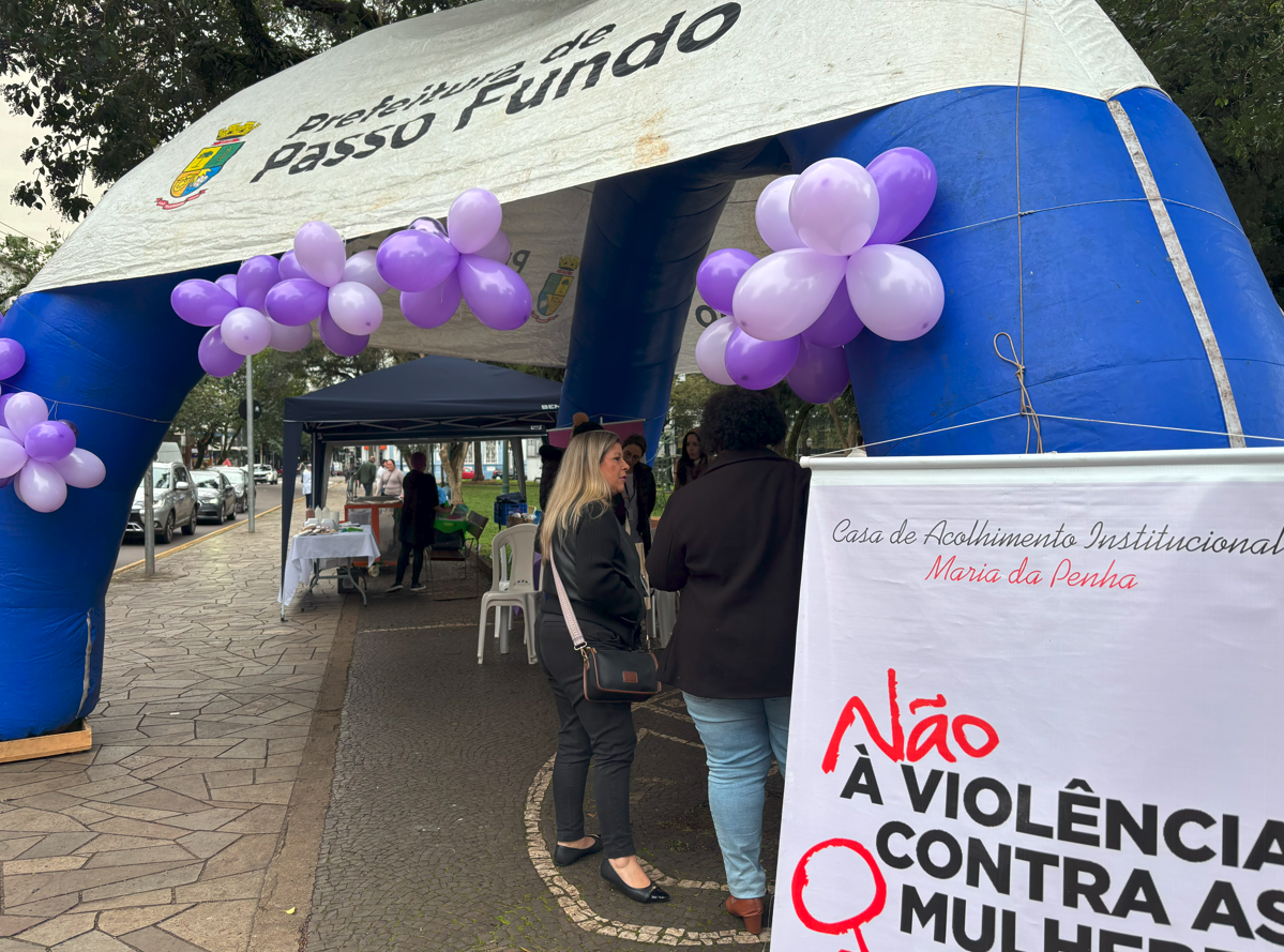 Tenda Lilás celebra os 20 anos da Lei Maria da Penha e fortalece a rede de proteção às mulheres