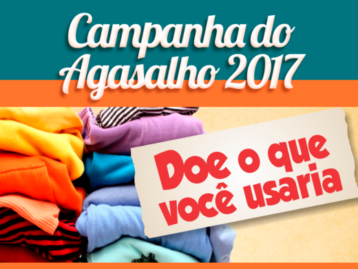Campanha do Agasalho continua recebendo doações