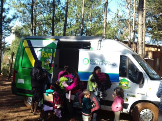 Programa distribuiu 18 mil peças no inverno