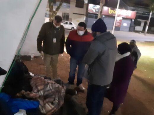 Abordagem social intensifica busca ativa