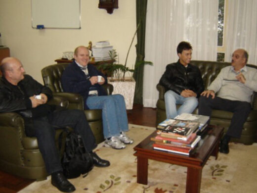 Marcel Stürmer visita prefeito Dipp