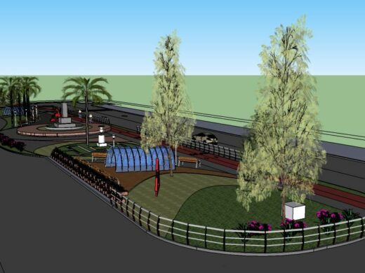 Início das obras do Espaço Cultural Roseli Doleski