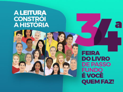 Feira do Livro acontece de 2 a 6 de dezembro
