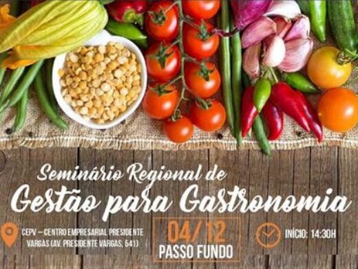 Seminário Regional de Gestão para Gastronomia