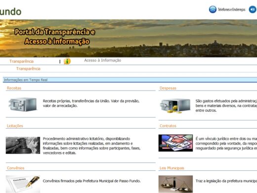 Transparência e canais de comunicação