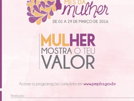 Prefeitura lança programação para o Mês da Mulher