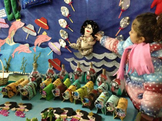 Escola de Educação Infantil Padre Zezinho desenvolve projeto sobre folclore