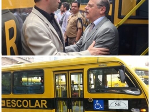 Prefeitura recebe ônibus escolar para alunos da rede municipal