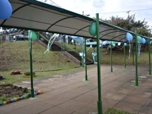 Inaugurada cobertura de acesso de escola do município na Cohab Secchi