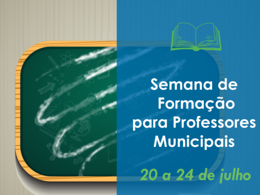 Semana de formação dos professores municipais