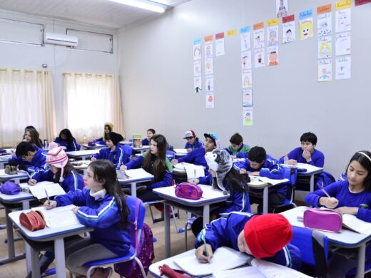 Frio: ar condicionado nas salas de aula