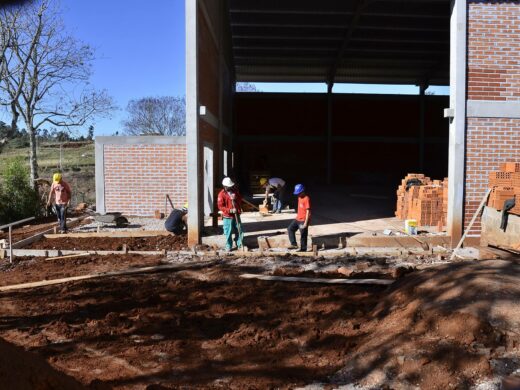 Ginásio está próximo da conclusão das obras