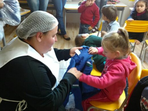 Primeira turma de Educação Infantil no interior