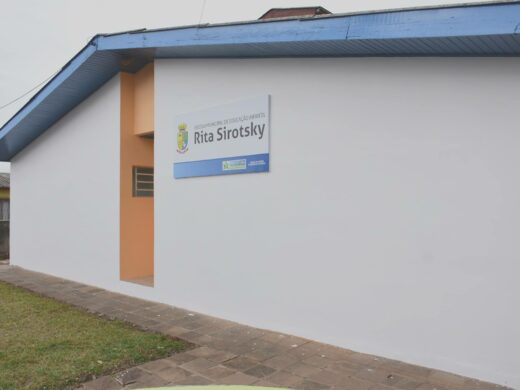 Nova escola infantil no bairro Santa Maria