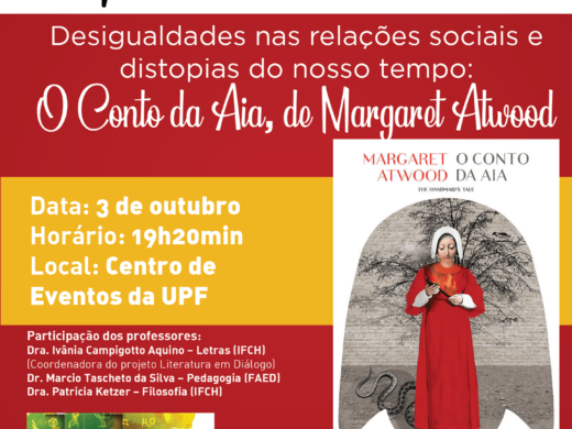 Literatura em Diálogo debate sobre O Conto da Aia