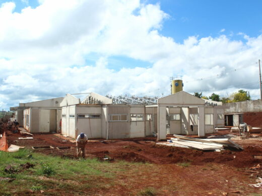 Avançam obras na Escola do Parque do Sol