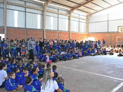 Melhorias no ginásio da Escola São Luiz Gonzaga