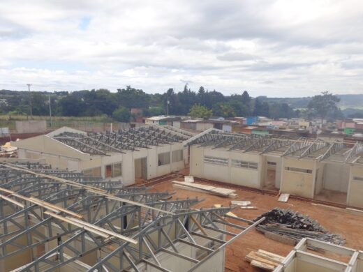 Escola do Parque do Sol chega a 50% da conclusão