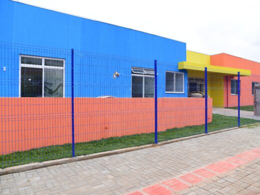 Obras da EMEI Criança Feliz em fase de conclusão