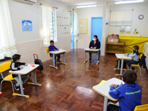 Rede municipal inicia retorno gradual das aulas