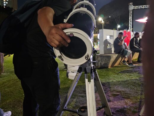 Prefeitura promove noite de observação da lua