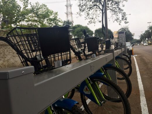 Bicicletas compartilhadas com duas novas estações