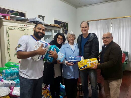 Entidades beneficiadas com donativos da corrida