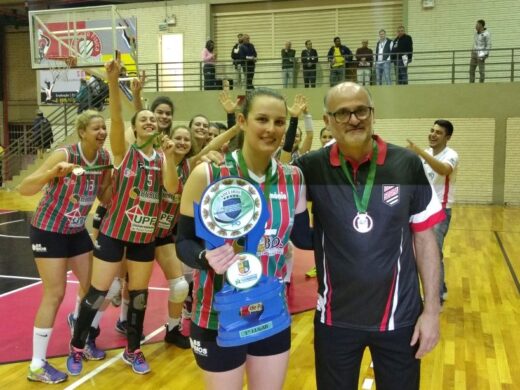 Jogo de vôlei entre BSBios/UPF e Sogipa