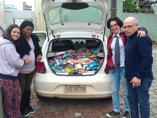 Donativos da corrida de rua são distribuídos