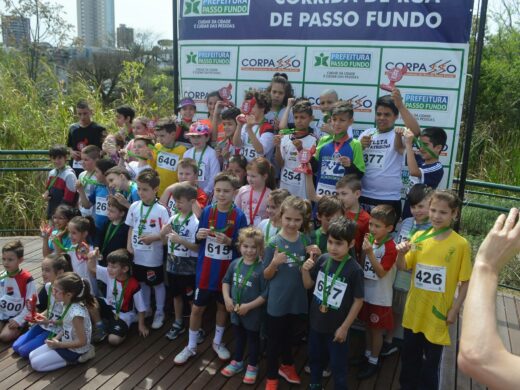 Corrida Kids acontece no dia 25 de novembro