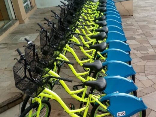 Novas bicicletas compartilhadas em circulação
