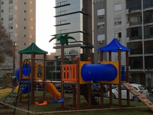 Campo Fredolino ganha novo playground