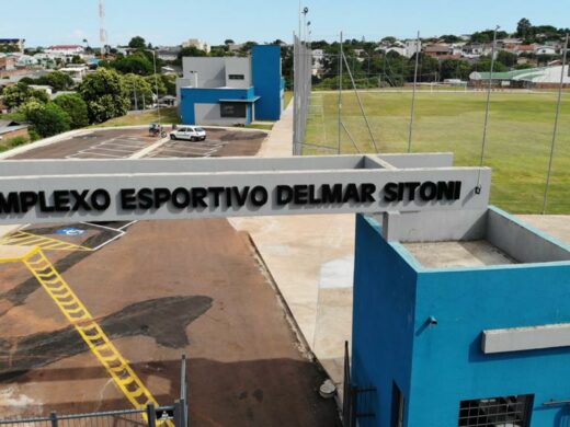 Complexo Esportivo Delmar Sitoni é entregue