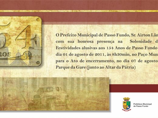 Prefeitura convida para abertura da Semana do Município