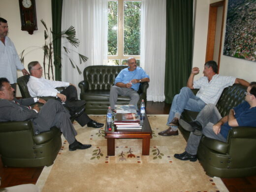 Prefeito recebe Afonso Motta