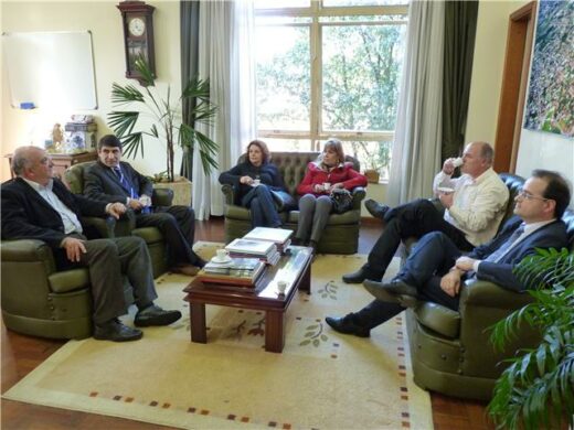 Reitores da UPF visitam prefeito Airton Dipp