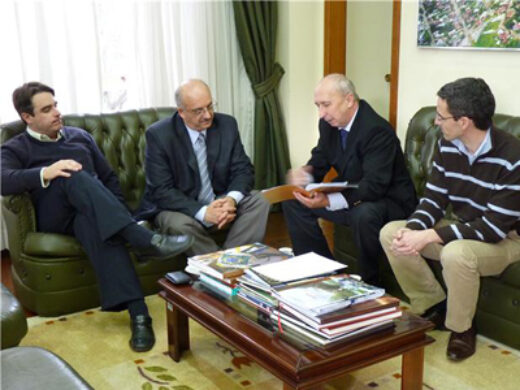 Presidente da Doux Frangosul Brasil visita prefeito Dipp