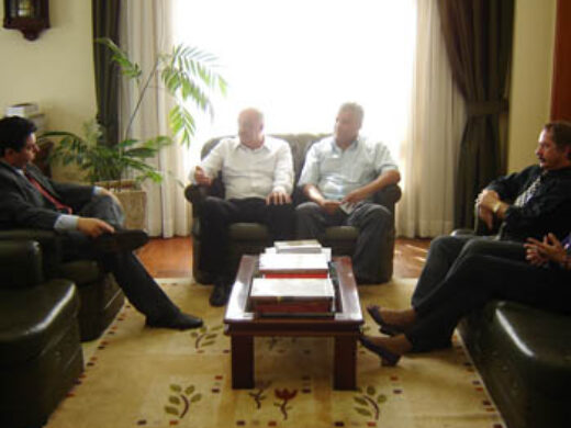Prefeito recebe secretário de Turismo