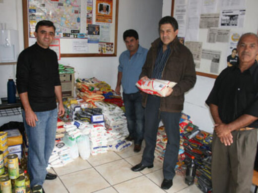 CAB e Uampaf entregam 650 Kg de alimentos