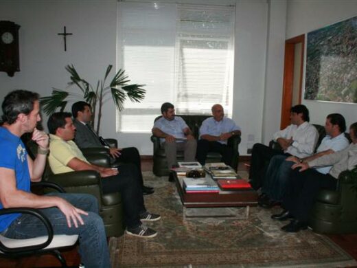 Deputado Federal Danrlei visita Prefeito