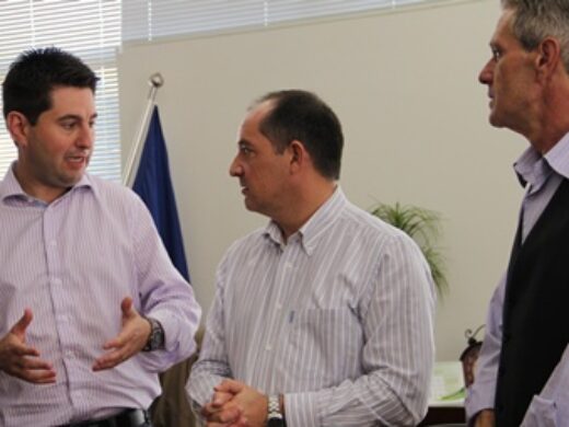 Deputado Jerônimo Goergen trata de liberação de recursos do PAC na Prefeitura