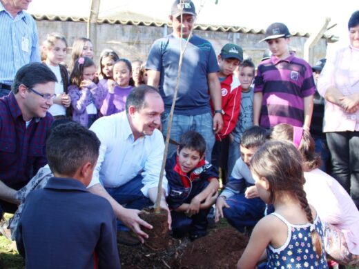 Na Semana de Passo Fundo, Prefeitura intensifica programa Uma Criança, Uma Árvor