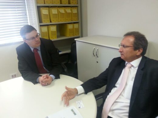 Prefeitura dialoga sobre projeto de saneamento com o Ministério das Cidades