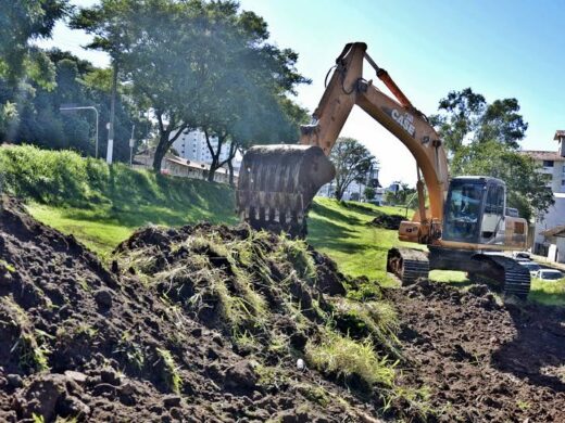 Iniciam obras do Novo Parque da Gare