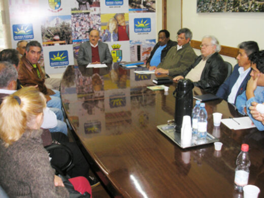 Prefeito  recebe nova  diretoria da Associação de Moradores São Luiz Gonzaga