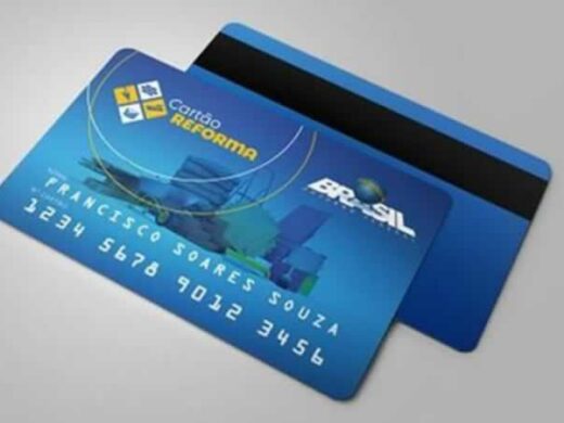 Cartão Reforma vai beneficiar 200 famílias