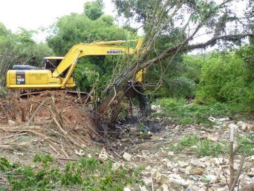 Começa a limpeza do Rio Passo Fundo